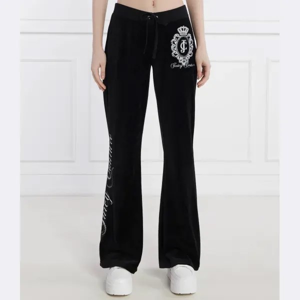 Расклешенные спортивные брюки Juicy Couture, черный