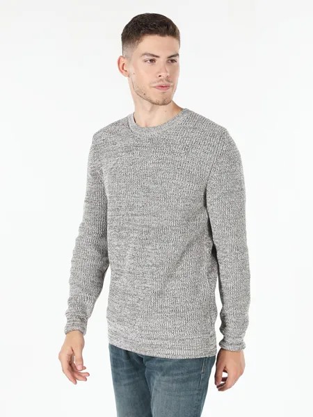 Джемпер мужской Colin's CL1059927_Q1.V1_BEI бежевый S
