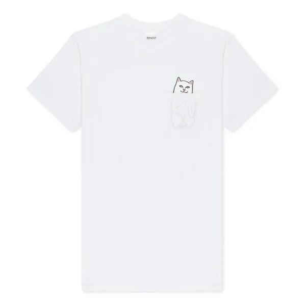 Футболка RIPNDIP Lord Nermal S/S Pocket Tee White