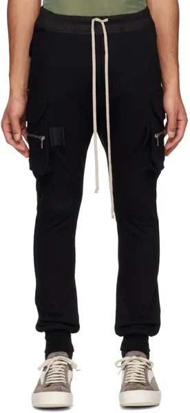 Черные брюки карго Mastodon Rick Owens