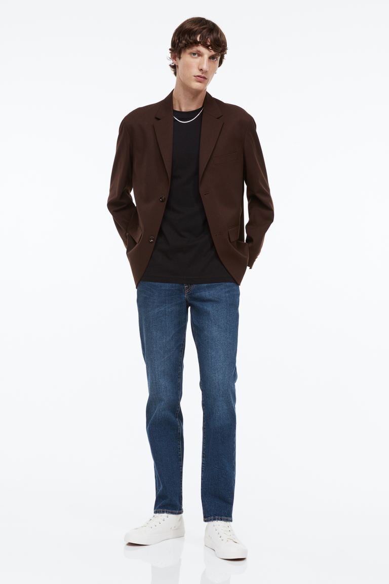 Джинсы мужские H&M 1100162002 синие 33/32 (доставка из-за рубежа)