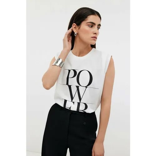 Футболка Baon B2324502, размер XL, COLD MILK
