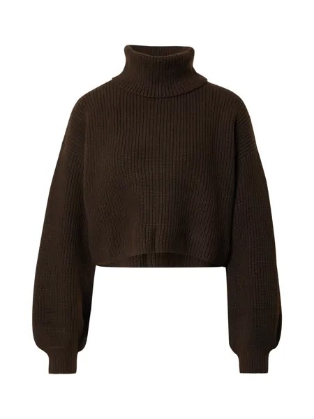 Свитер Monki, темно коричневый
