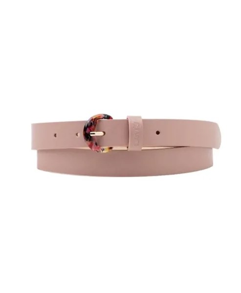 Ремень женский Levis Women Feminine Shell Belt розовый, 95 см