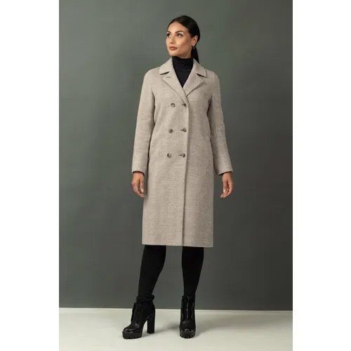 Пальто MARGO, размер 54, коричневый