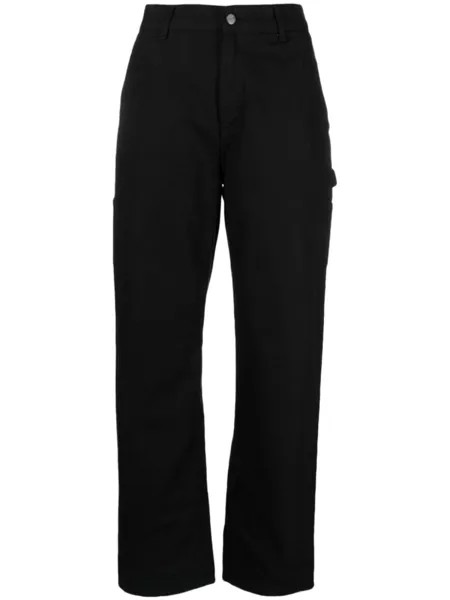 Carhartt WIP зауженные джинсы средней посадки, черный