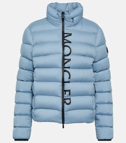 Пуховик с логотипом Sepik MONCLER, синий