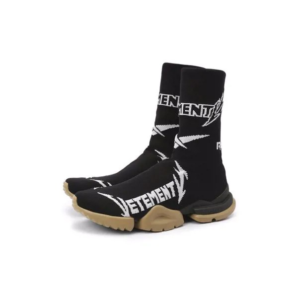 Текстильные кроссовки Vetements x Reebok Sock VETEMENTS