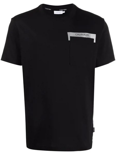 Calvin Klein футболка с накладным карманом