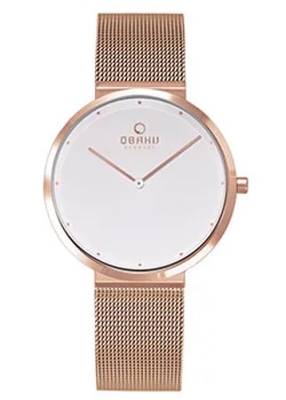 Fashion наручные  женские часы Obaku V230LXVWMV. Коллекция Ultra Slim