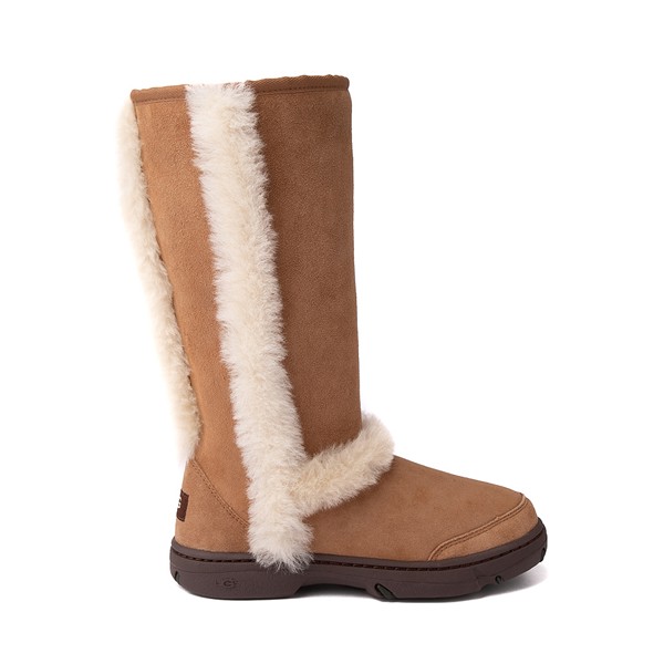 Женские высокие ботинки UGG Sunburst, цвет Chestnut
