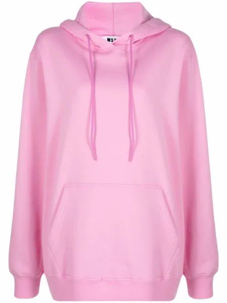 MSGM худи с кулиской, розовый