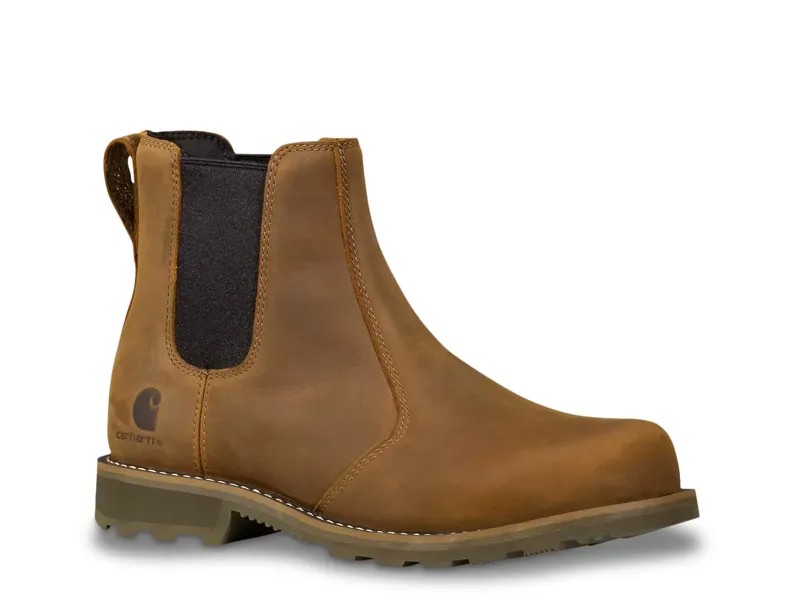 Сапоги Frontier Steel Toe Chelsea Work Boot Carhartt, коричневый