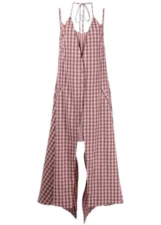 Eckhaus Latta платье Double в клетку
