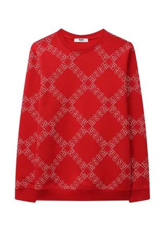 Хлопковый свитшот MSGM kids