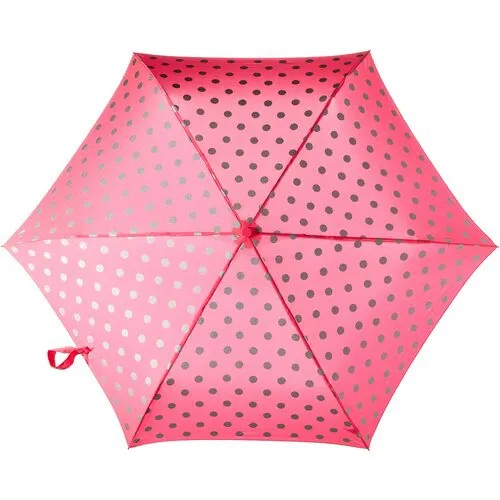 Зонт FULTON, розовый, серебряный