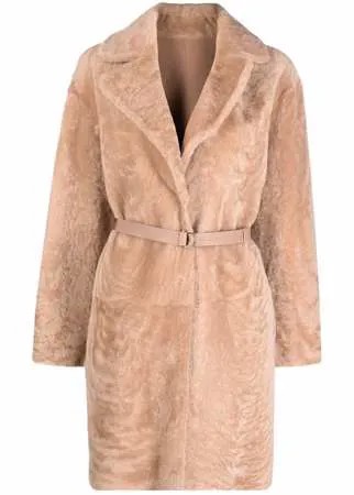 Desa 1972 Travertine reversible shearling coat
