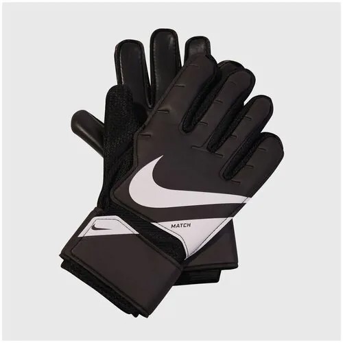 Перчатки вратарские Nike, р-р 10, Черный