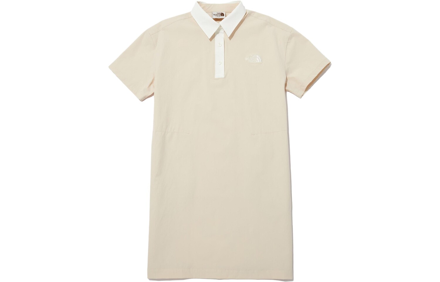THE NORTH FACE Женское платье с шортами и рукавами, цвет Beige