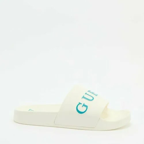 Шлепанцы GUESS, размер 41/42, белый