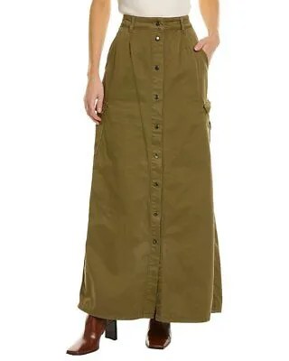 Длинная юбка-карго Twinset, женская, зеленая 42