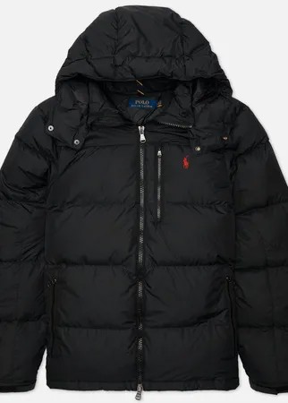 Мужской пуховик Polo Ralph Lauren Water-Repellent Down, цвет чёрный, размер S