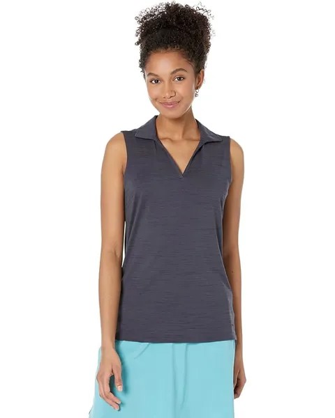 Поло PUMA Golf Cloudspun Coast Sleeveless, цвет Navy Blazer Heather