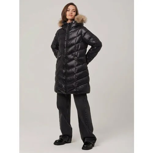 Пальто ELEGANZZA, размер 42, черный