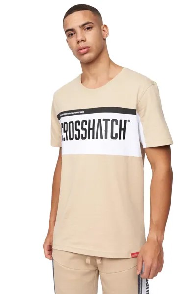 Футболка «Силомане» Crosshatch, коричневый
