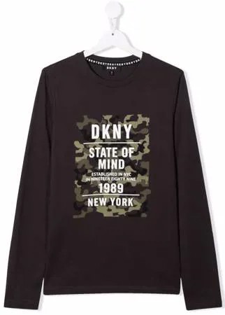 Dkny Kids футболка с логотипом