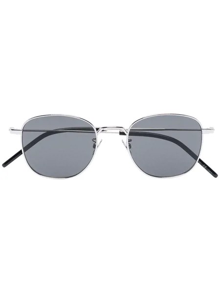 Saint Laurent Eyewear солнцезащитные очки в круглой оправе