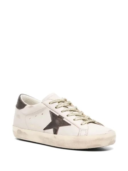 Golden Goose кроссовки Super Star, нейтральный цвет