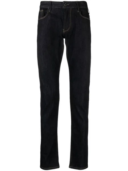 Джинсы скинни Emporio Armani, синий