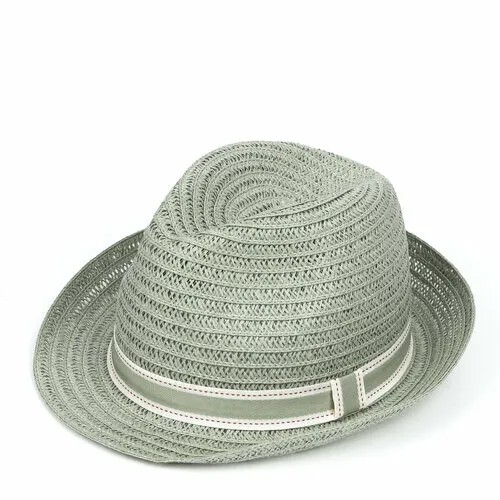 Шляпа FABRETTI, размер 60, зеленый