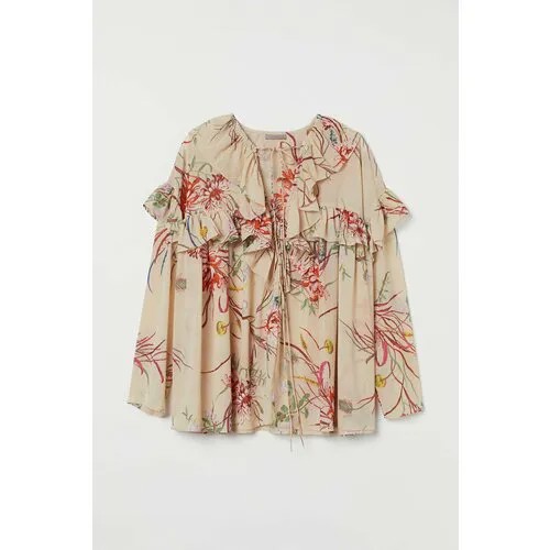 Блуза  H&M, размер XL, белый