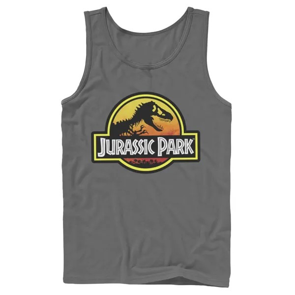 Мужская майка с графическим рисунком и логотипом «Парк Юрского периода» Jurassic World