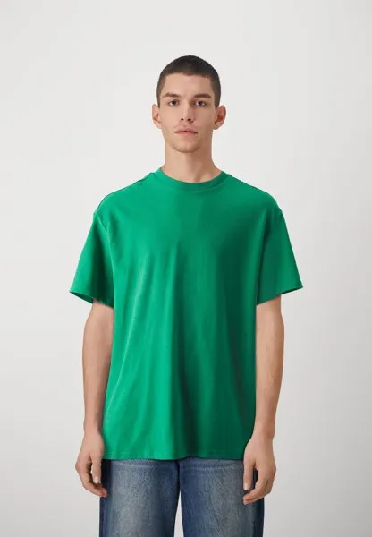 Базовая футболка JPRBLAHARVEY TEE CREW NECK UNISEX Jack & Jones, цвет verdant green