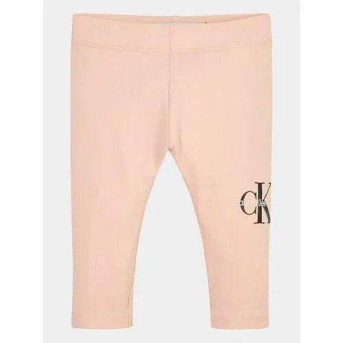 Легинсы Calvin Klein Jeans, размер 74 [MET], розовый