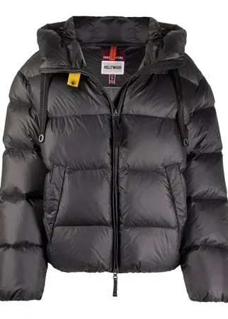 Parajumpers пуховик с нашивкой-логотипом