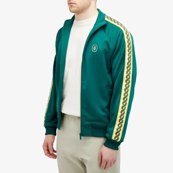 Спортивная куртка Drôle de Monsieur с лентой, зеленый
