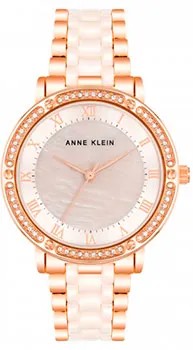 Fashion наручные  женские часы Anne Klein 3994LPRG. Коллекция Ceramic