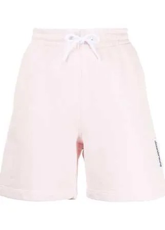 Alexander Wang спортивные шорты с эластичным поясом