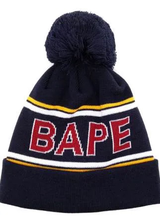 A BATHING APE® шапка бини с логотипом