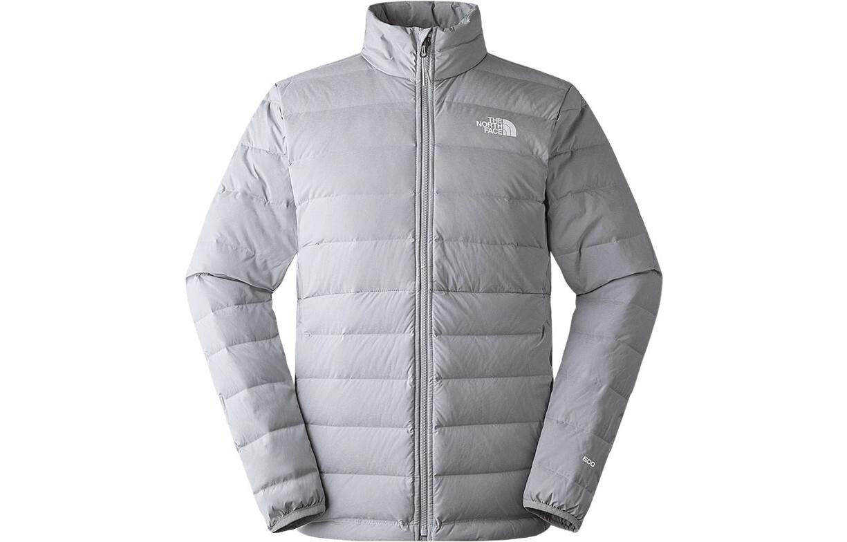 Пуховик мужской серый The North Face, серый