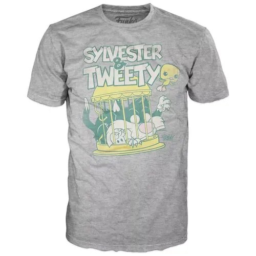 Футболка Funko POP and Tee: Looney Tunes: Sylvester & Tweety (M)