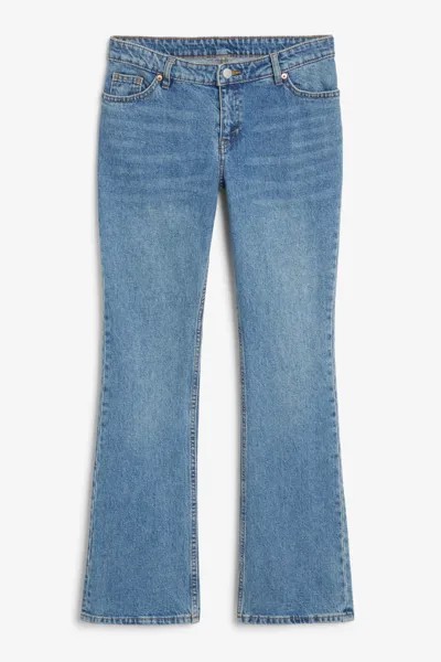 Расклешенные джинсы Monki Wakumi, синий