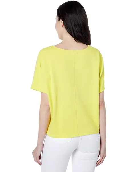 Футболка Lilla P Short Sleeve Dolman Terry Tee, цвет Lemongrass