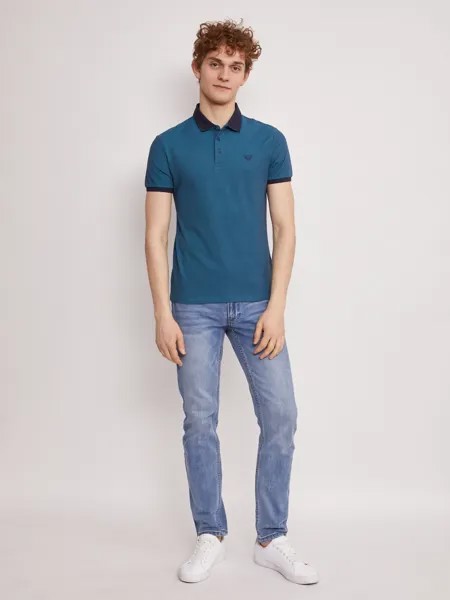Футболка-поло мужская Zolla z01122360L03269J0 синяя XL
