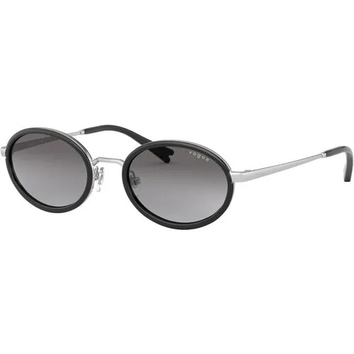 Солнцезащитные очки Vogue eyewear, черный, серебряный