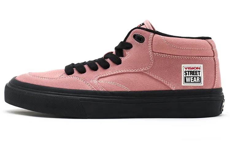 Кроссовки vision street wear Concave Skateboarding Shoes Unisex Mid-top Powder/ink, розовый